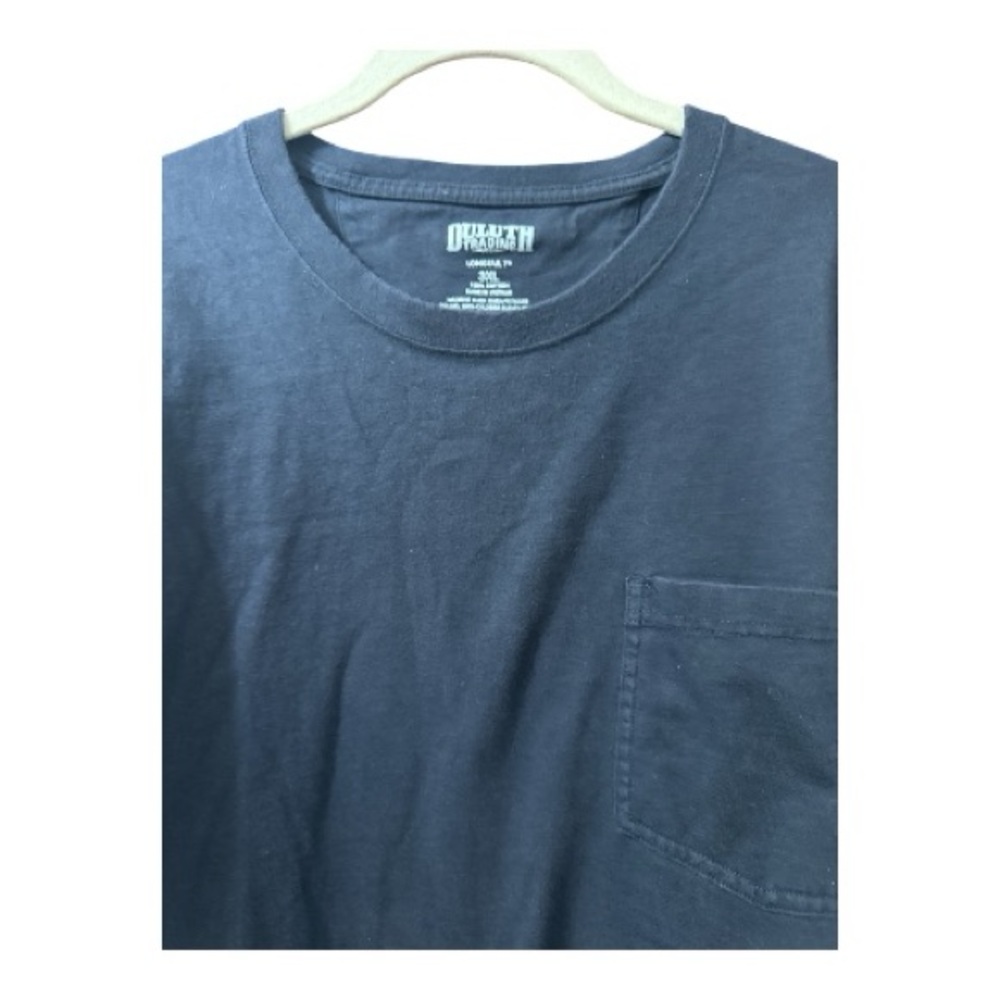 DULUTH TRADING CO. Men’s Longtail T Straight Cut Extra Length 3X Navy - Picture 8 of 9